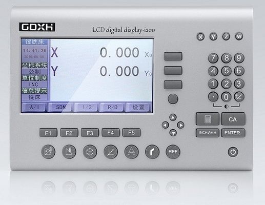 Digital Readout Systems with Multi-Language LCD Display for Grinding and Lathe Machines