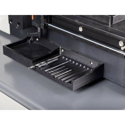 Compact Electronic Power Tool Inspection System for Cutting Tools with Wooden Case Packaging