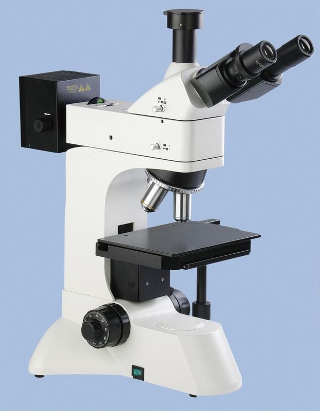 Modular Industrial Microscope with Metallographic, Polarizing, and Dark Field Functions